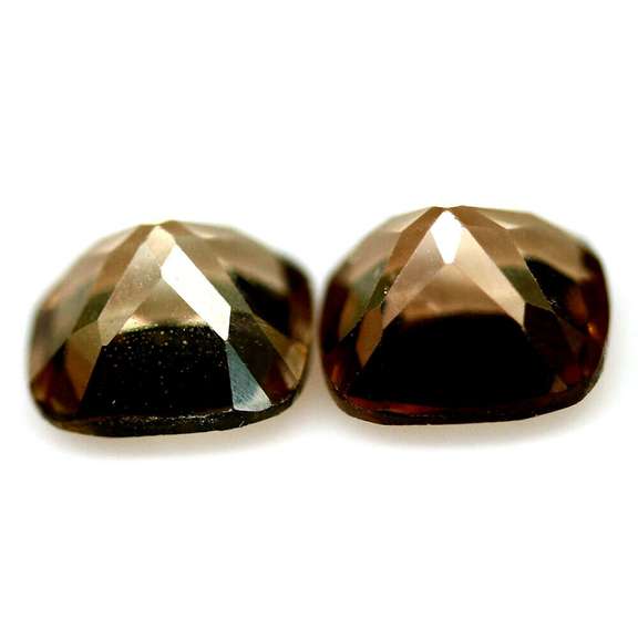 Simply brilliant 3.77ct Imperial Topaz pair