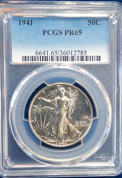 1941 PCGS PR 65 50 C