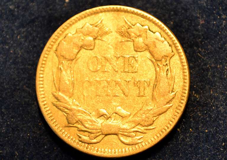 1858 Flying Eagle Cent Circulated