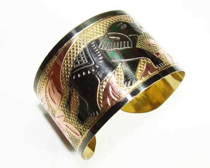 Amazing Ethnic Art, Handcrafted Beautiful Cuff Bracelet