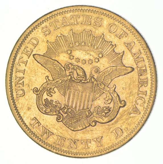 1859 $20 Liberty Head Gold Double Eagle