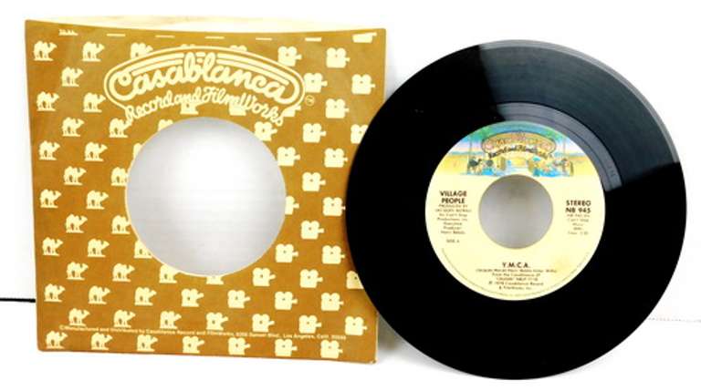1978 Village People Y.M.C.A. 45 Record w/Sleeve