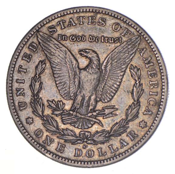 1895-S Morgan Silver Dollar - KEY DATE