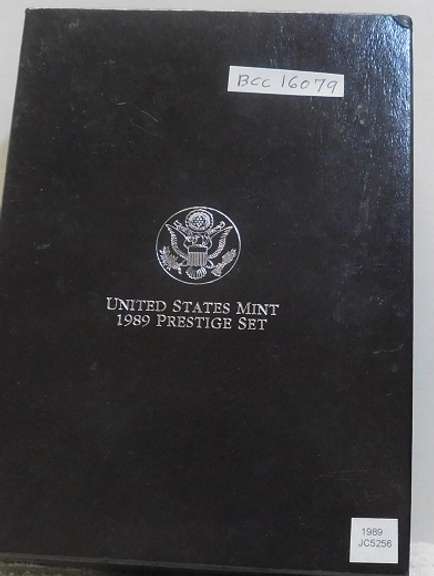 1989 Prestige Set, w/PRF Silver Dol.