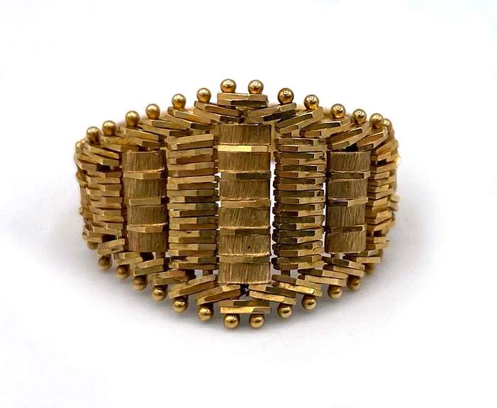 Flexible Woven 14kt Band