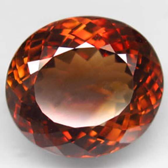 Exquisite 15.07ct bi-color Imperial Topaz