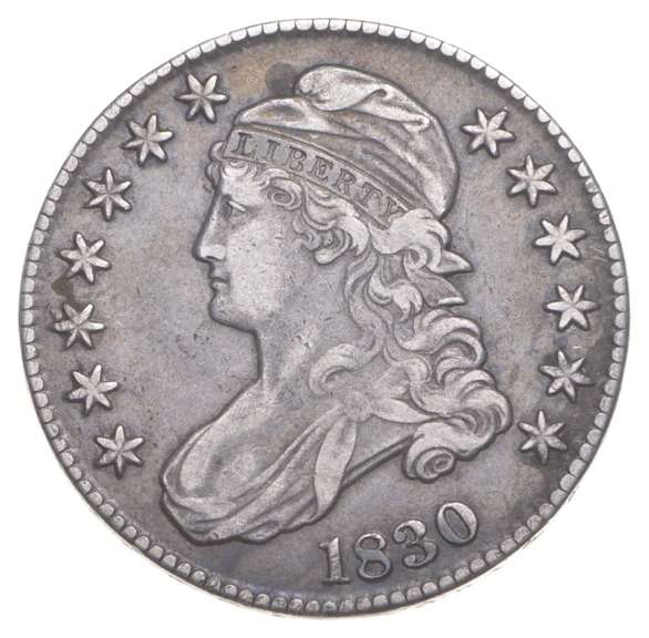 1830 Capped Bust Half Dollar