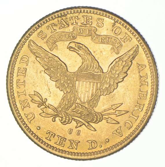 1881-CC $10 Liberty Head Gold Eagle