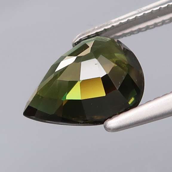 Rich green 1.55ct unheated Mozambique Tourmaline