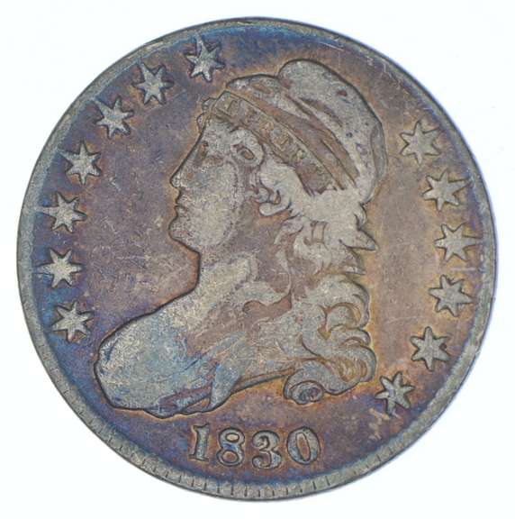 1830 Capped Bust Half Dollar