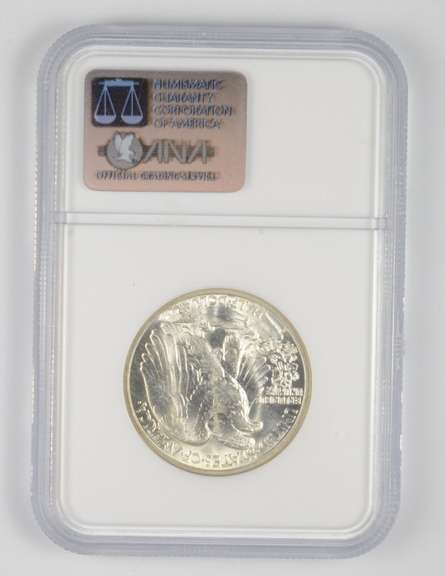 MS64 1936-D Walking Liberty Half Dollar - CAC - Graded NGC
