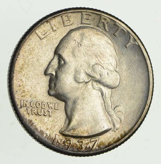 1937 Washington Silver Quarter - Uncirculated