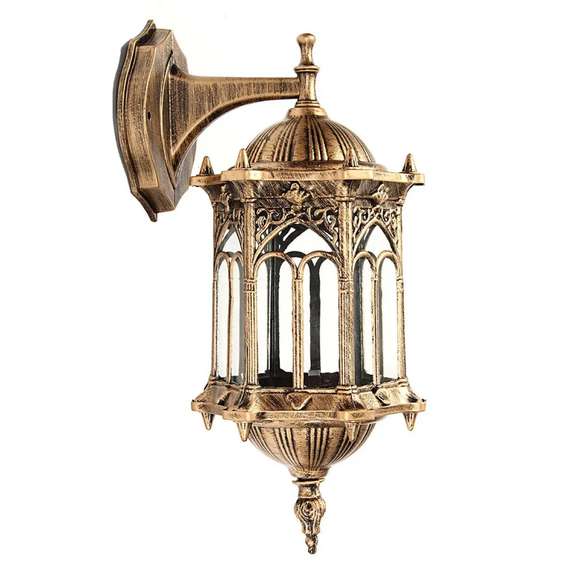 Outdoor Bronze Antique Exterior Wall Light