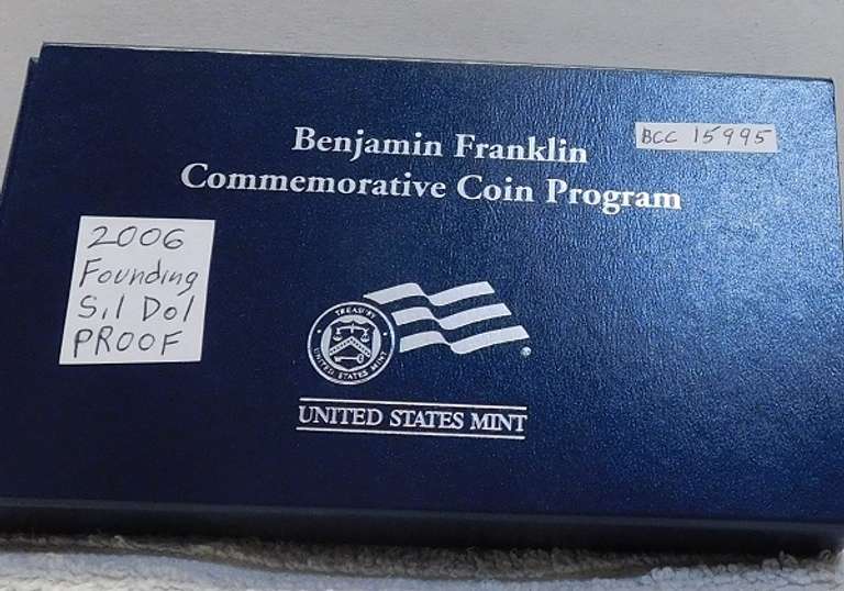 2006 Silver PRF Franklin - Founding Sil Dol