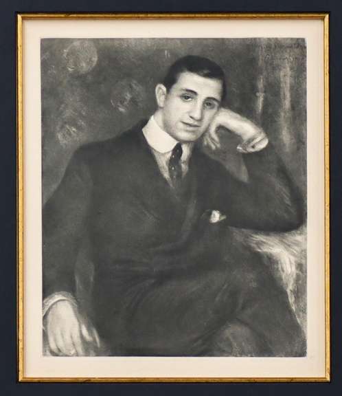 PIERRE-AUGUSTE RENOIR PORTRAIT DE BERNSTEIN 1919