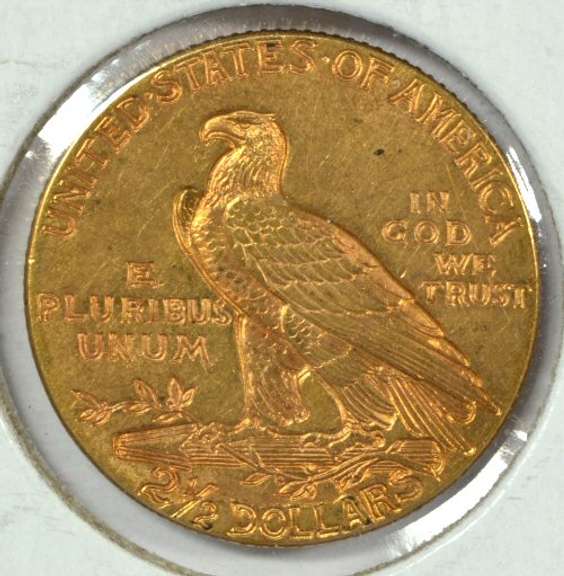 Choice BU 1927 US $2.50 Liberty Gold Piece