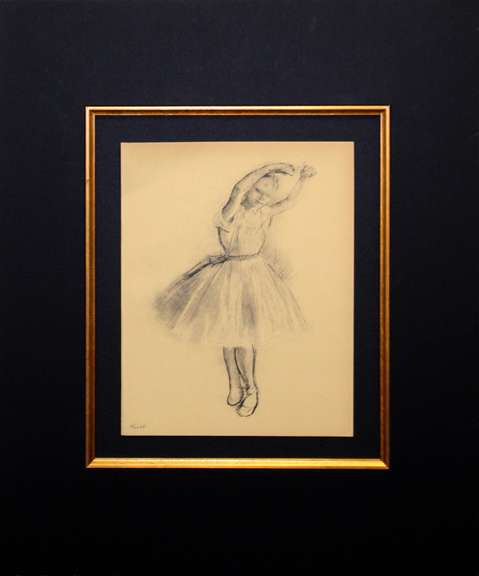 EDGAR DEGAS (AFTER) PETITE DANSEUSE 1918