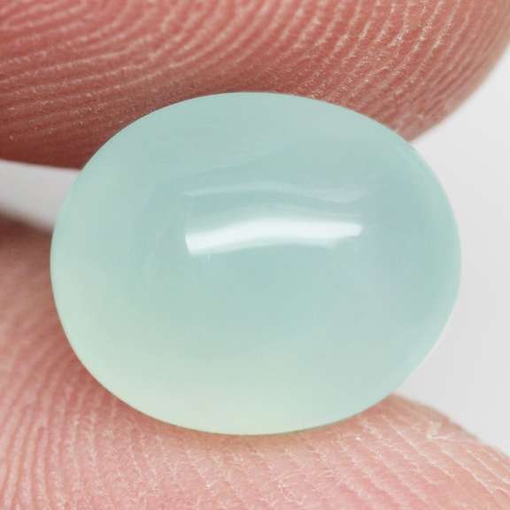 Glistening 6.42ct natural Aquamarine cabochon