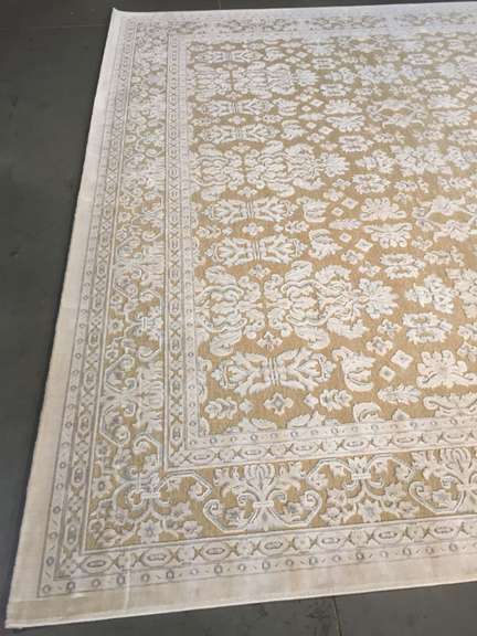 CARVED DECORATIVE  DESIGN AREA RUG 8x10