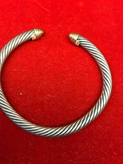 DAVID YURMAN CABLE BRACELET.