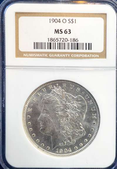 1904 O NGC MS 63 Morgan Dollar