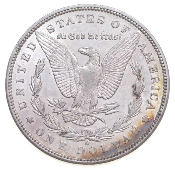 1893-O Morgan Silver Dollar