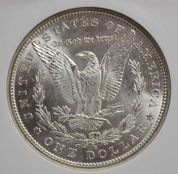 1879 S NGC MS 65 Morgan Dollar