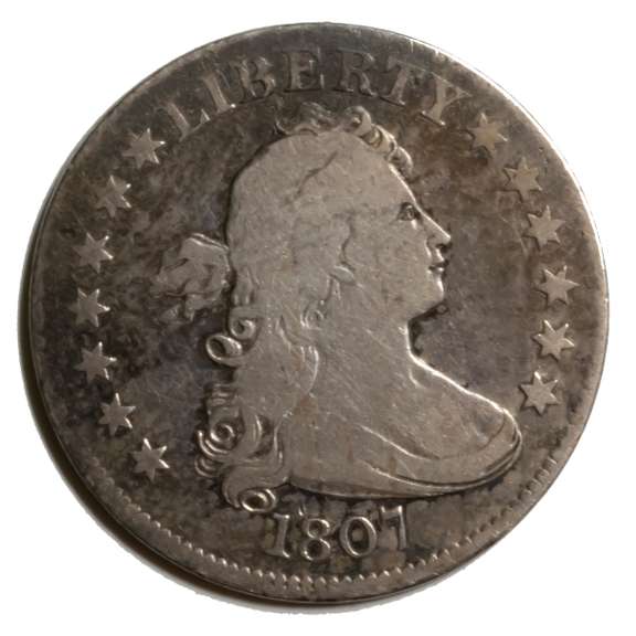 1807 Large Size Bust Quarter