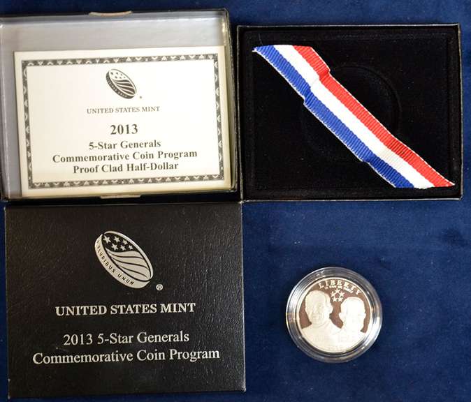 2013 5 Star Generals 50c Commem PR OGP