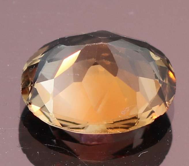Eye catching 4.64ct oval cut Imperial Topaz