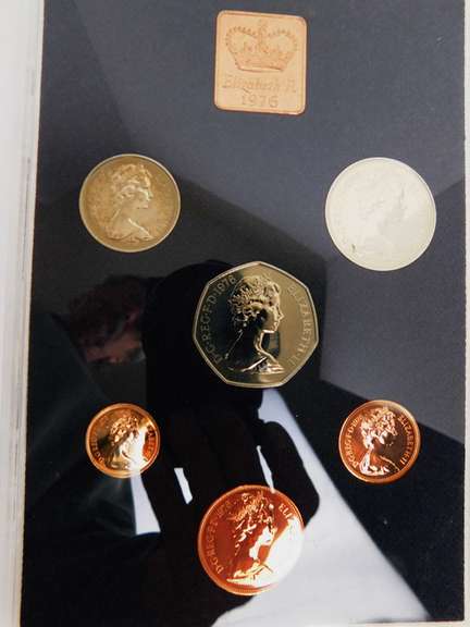 1976 Coinage of Gr. Britain & N. Ireland