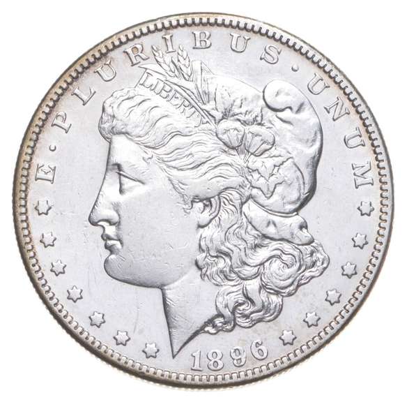 1896-S Morgan Silver Dollar