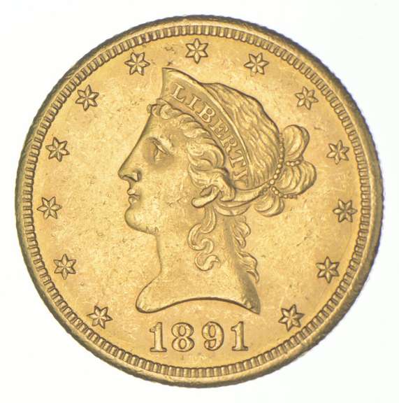 1881-CC $10 Liberty Head Gold Eagle