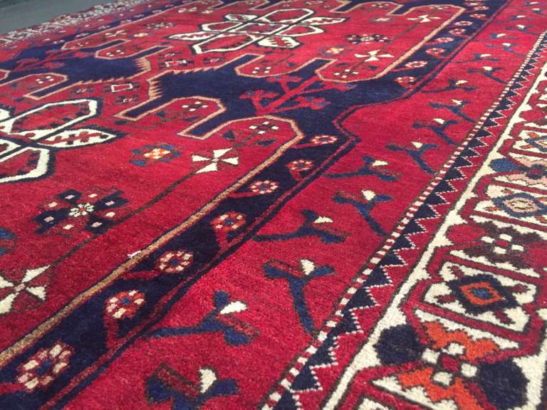 FINE PERSIAN BAKHTIARI RUG 7x10.1