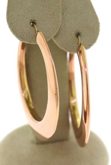 Nice Rose Gold Hoop Earrings