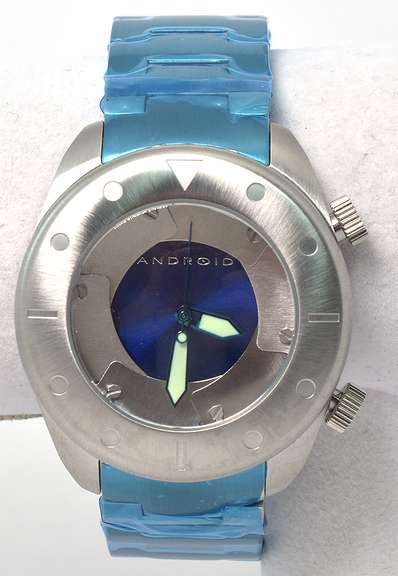 ANDROID stainless steel collectors watch steel blades