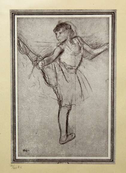 EDGAR DEGAS (AFTER) DANSEUSE 1918
