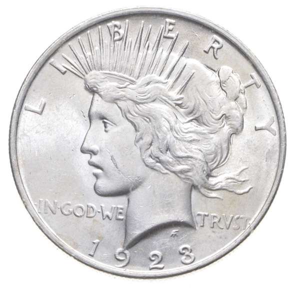 1923 Peace Silver Dollar