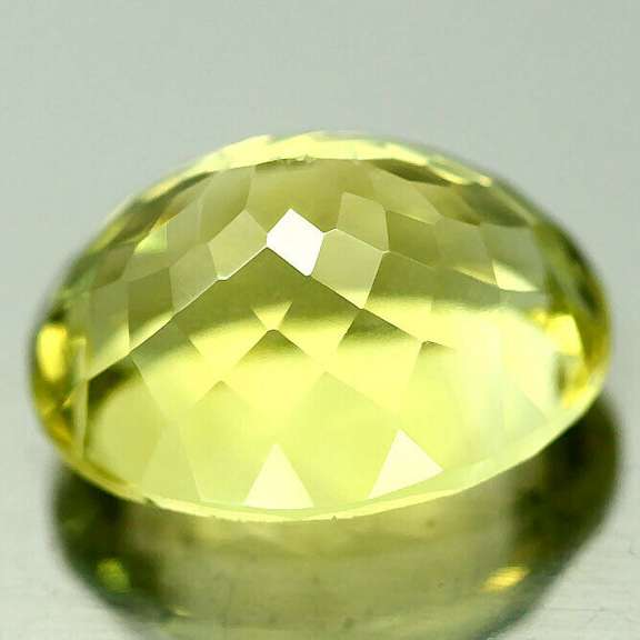 Large! 12.86ct oval cut Citrine center stone