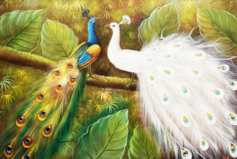 ONE OF A KIND HAND PAINTED OIL PAINTING ON CANVAS