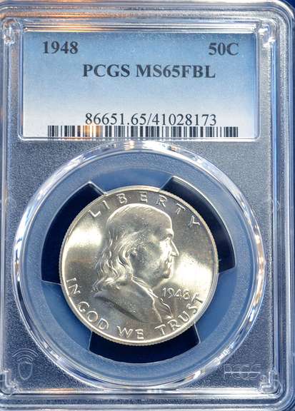 1948 PCGS MS 65 FBL 50 C