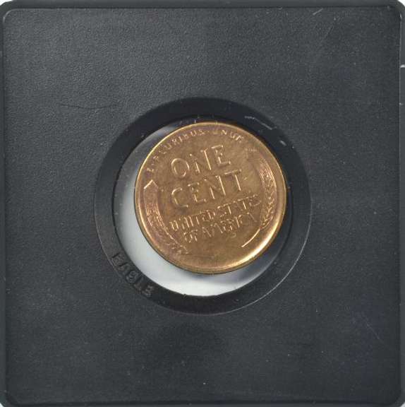 Key date 1909-S Lincoln Cent. AU/Unc Details.