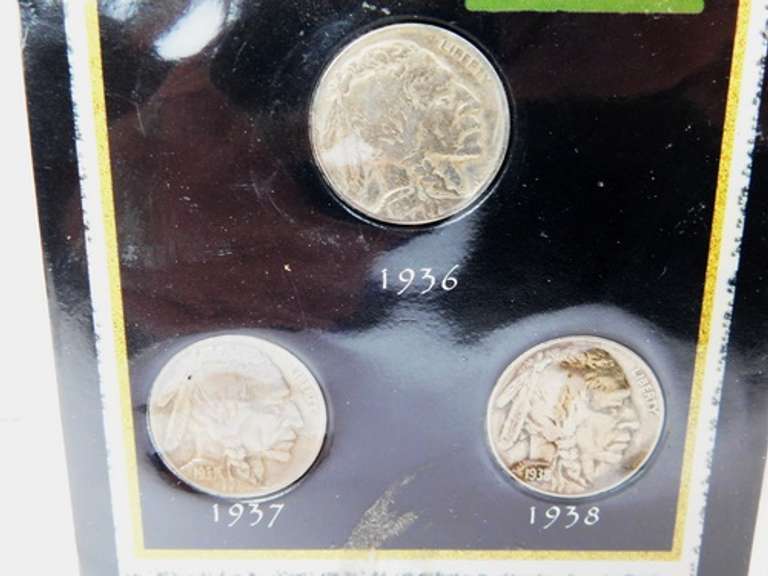 2 Indian Head Buffalo Nickel Sets