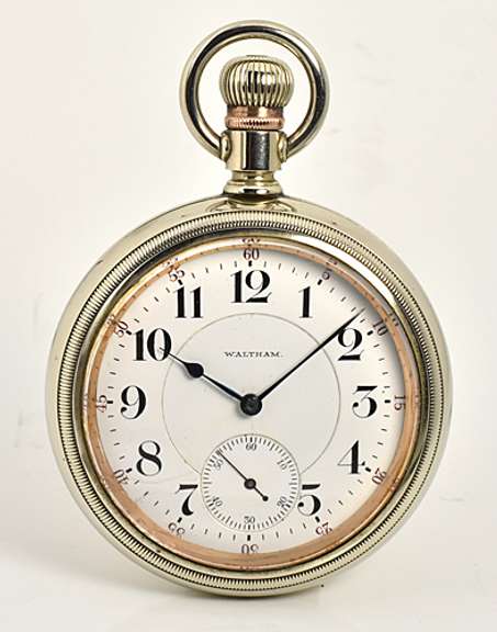 Classic Waltham Nickel Packet Watch