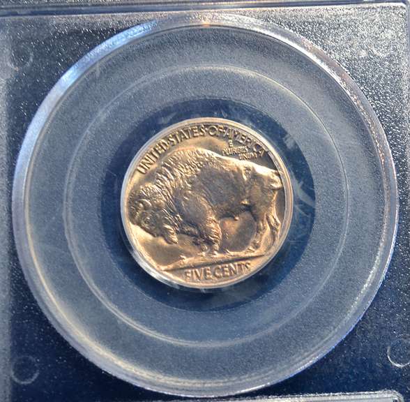 1938 D BUFFALO 5 C PCGS  MS 66