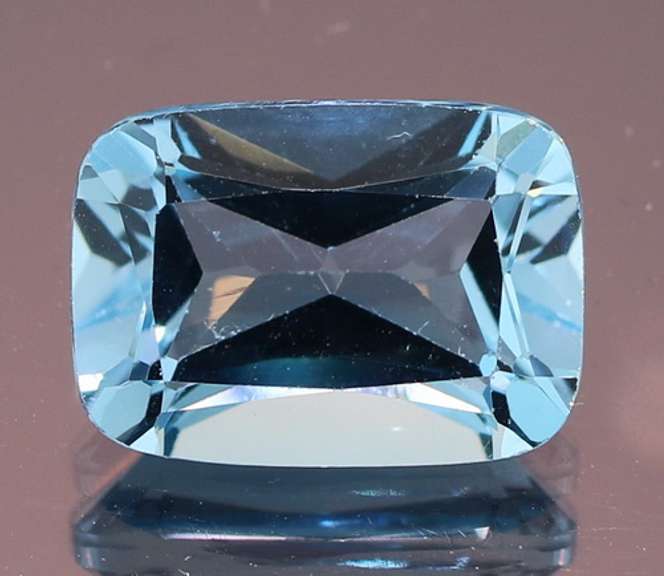 Ravishing 8.92ct 14x10mm cushion cut Topaz