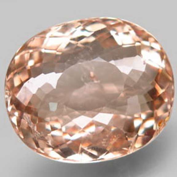 Remarkable 27.20ct true peach Tourmaline
