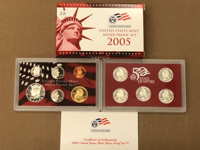 2005 SILVER PROOF SET