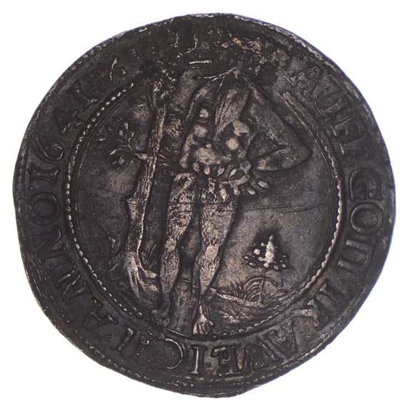 1641 German States Brunswick-Luneburg-Calenburg Silver Thaler Wildman