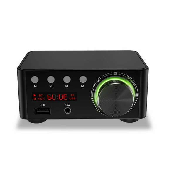 Bluetooth 5.0 HIFI 2x50W Stereo Amplifier